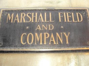 Marshall Fields Sign