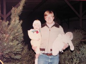 Nate, trees and babies Nate, trees and babies