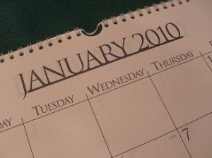 January calendar