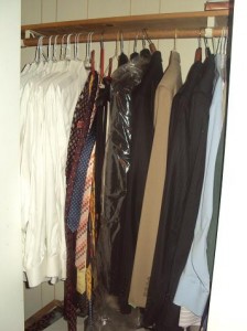 Nate's closet