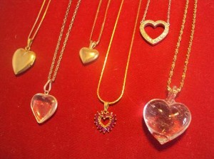 Heart necklaces 010