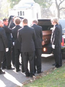 Nate's pall bearers