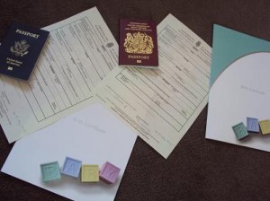 Passports and birth certificates