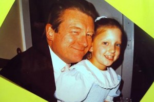 Birgitta and her Papa