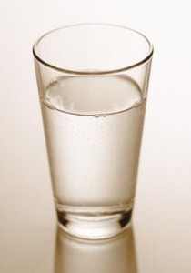 Glass of water