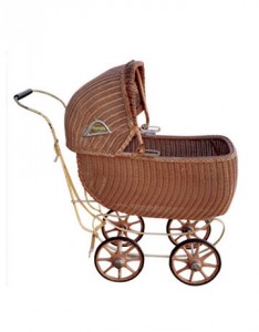 Vintage baby buggy