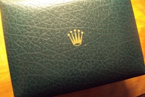 Rolex watch box