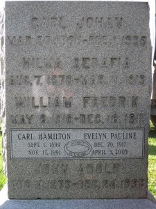Johnson headstone