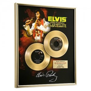 Elvis gold records