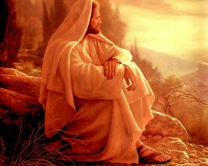 Jesus in the wilderness