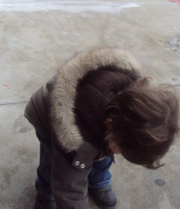 Nicholas hunts for coins