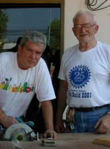 Bob and Gunnar at work