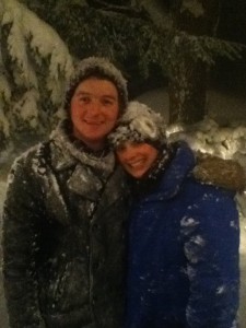 Snowy Hans and Katy