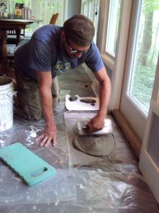 Getting ready for rocks.