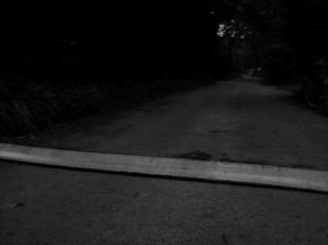 Speed bump before dark