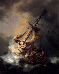 Christ in the Storm - Rembrandt