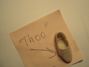 Ken-doll's shoe