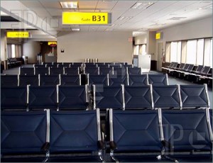 Airport waiting area