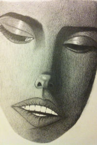 Birgitta's drawing, age 21