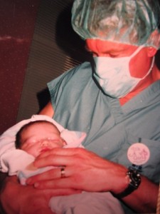 Fatherhood's beginning