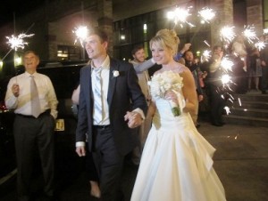 The new Mr. and Mrs.
