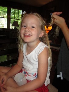 Cutting off 8 inches!