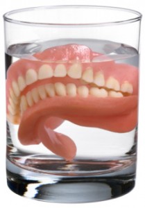 False teeth