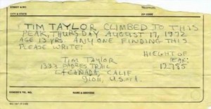 Tim Taylor's note