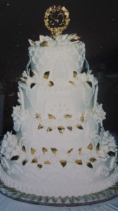 50th Wedding Cake