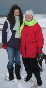 Katie and her mom Pam