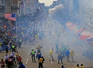 Boston Marathon bomb
