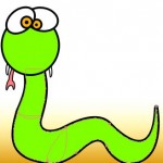 Cartoon snake