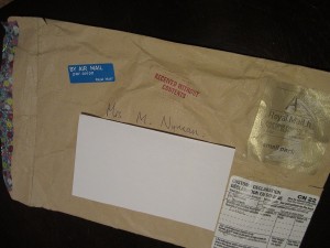 Empty envelope