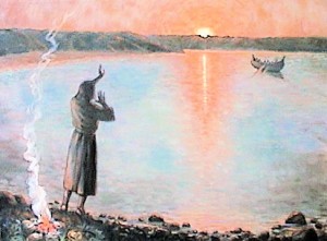 Jesus calls to the disciples