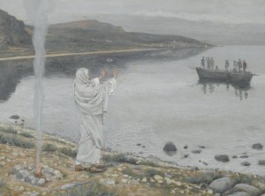 Jesus calls to the men