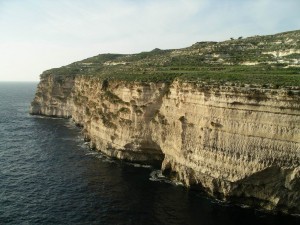 A cliff