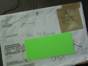 Mail from Sarah