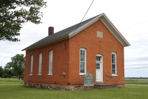 Three Oaks schoolhouse