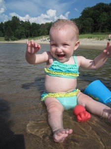 Water baby.