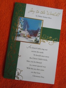 A Spirit-pulled card