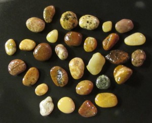 Pretty stones.