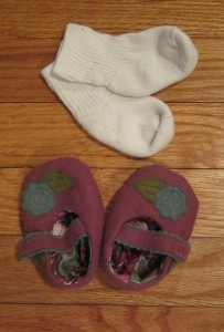 Slipper shoes and socks