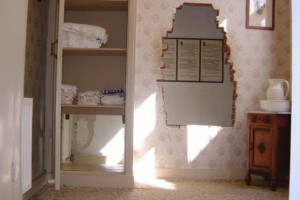 The hiding place in ten Boom's home