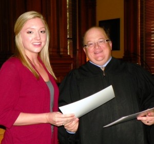 Birgitta and the judge