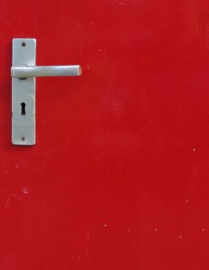 Red door
