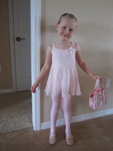 Off to ballet class