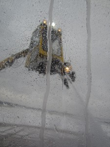 Runway de-icing