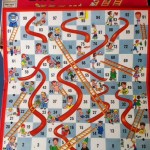 Chutes and Ladders board