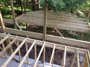 Deck progress