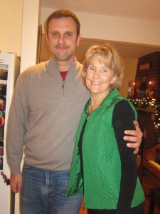 Mary and son-in-law Drew